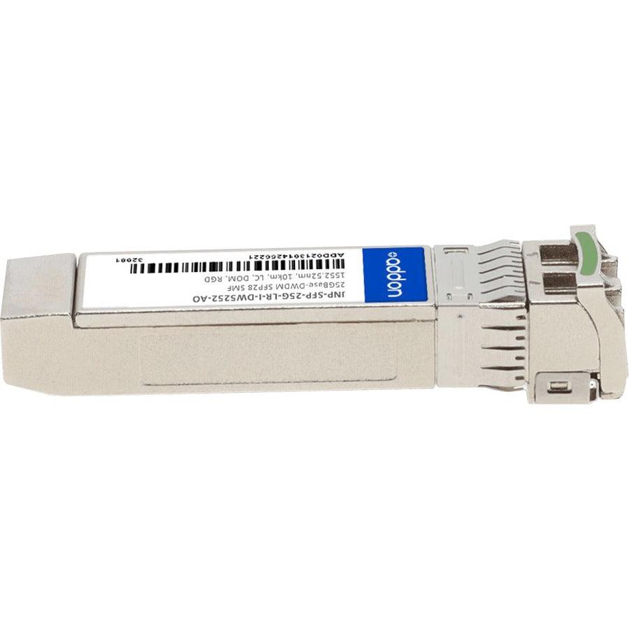 Addon Networks Jnp-Sfp-25G-Lr-I-Dw5252-Ao Network Transceiver Module Fiber Optic 25780 Mbit/S Sfp28 1552.52 Nm