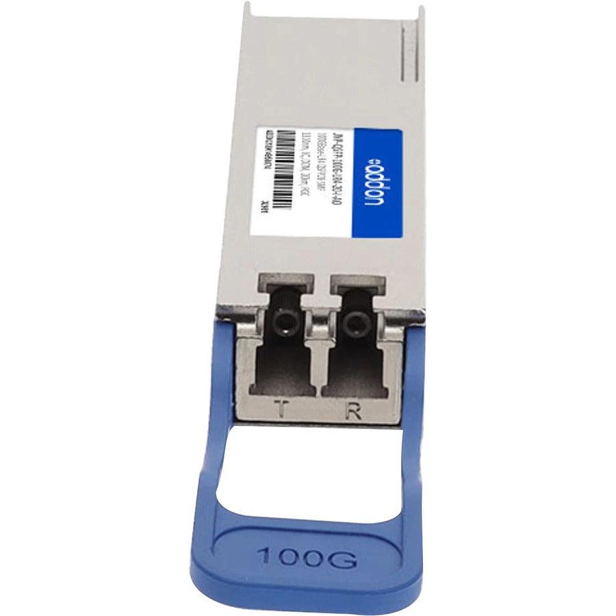 Addon Networks Juniper Networks Jnp-Qsfp-100G-Lr4-20-I Compatible Taa Compliant 100Gbase-Lr4 Qsfp28 Transceiver (Smf, 1310Nm, Lc, Dom, 20Km, Rugged)