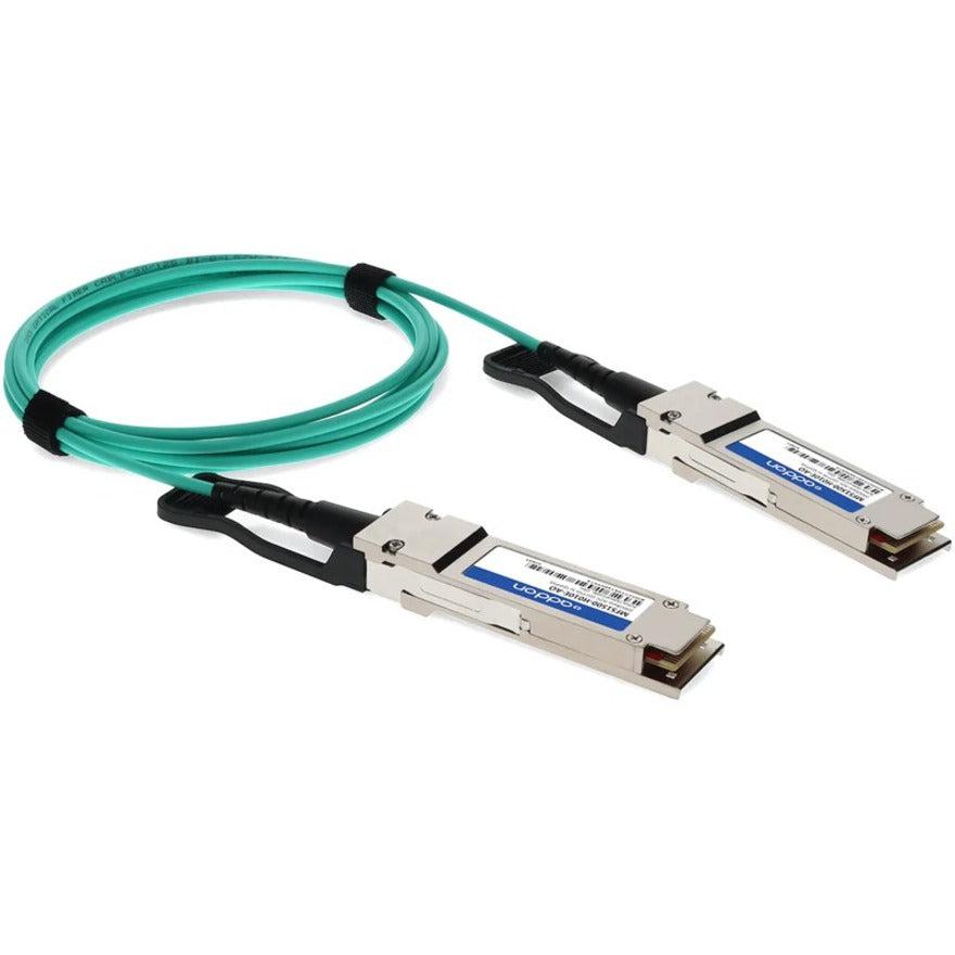 Addon Networks Mfs1S00-H010E-Ao Infiniband Cable 10 M Qsfp-Dd Cyan