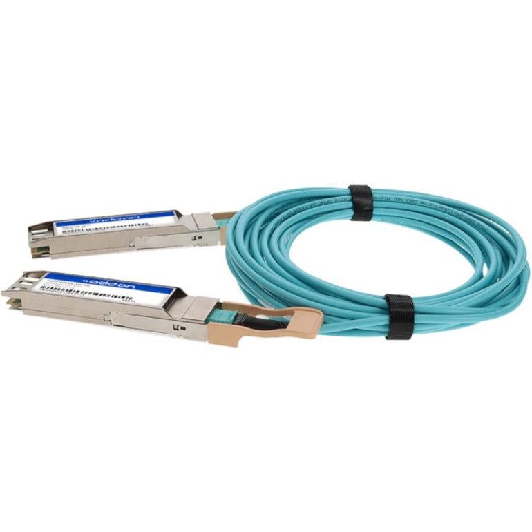 Addon Networks Osfp-400Gb-1M-Ao Infiniband Cable Aqua Colour