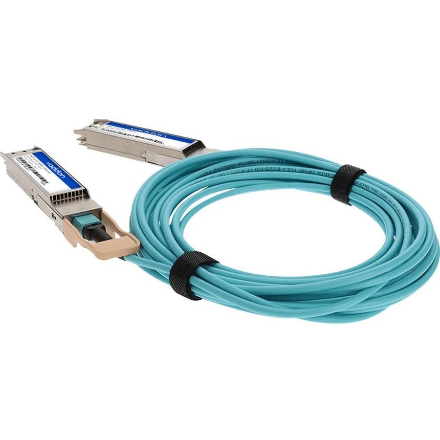 Addon Networks Osfp-400Gb-2M-Ao Infiniband Cable Aqua Colour