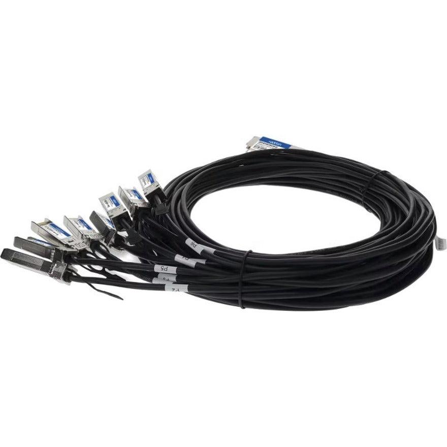 Addon Networks Osfp-8Sfp28-Pdac3M-Ao Infiniband Cable 3 M 8Xsfp28 Black, Silver