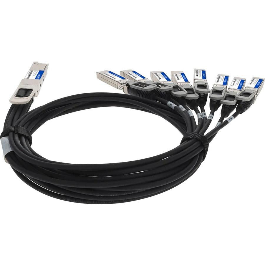 Addon Networks Qdd-8Sfp28-Pdac1M-Ao Infiniband Cable 1 M Qsfp-Dd 8X Sfp28 Black