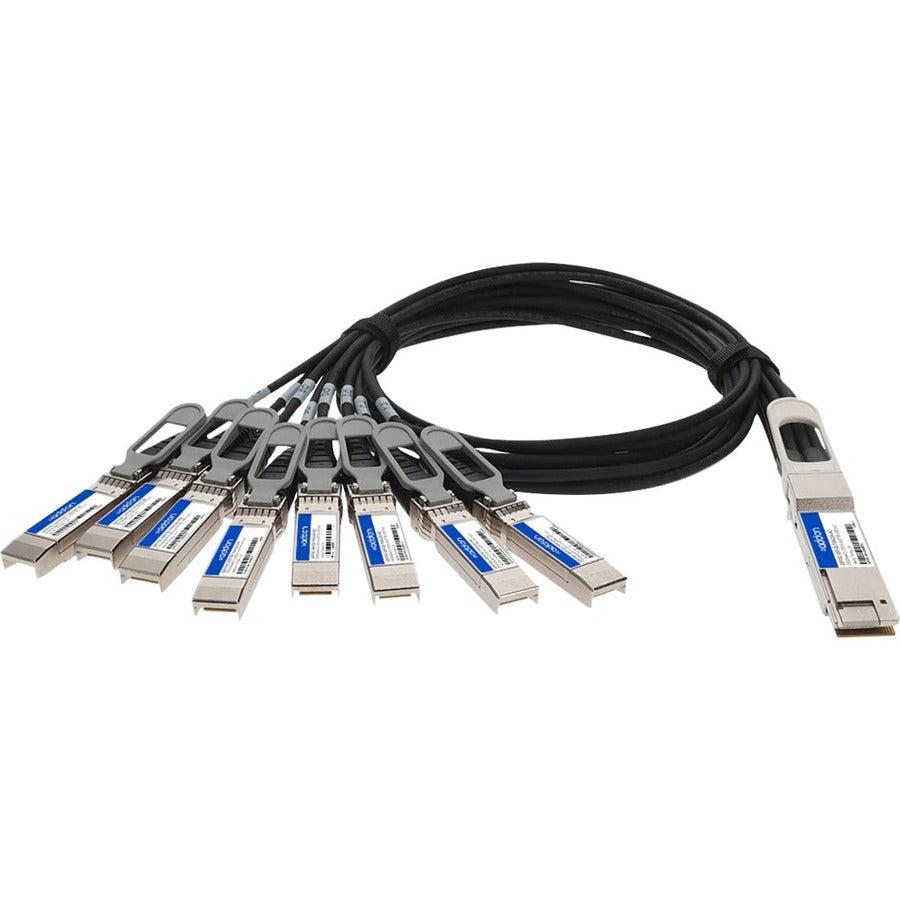 Addon Networks Qdd-8Sfp28-Pdac2M-Ao Infiniband Cable 2 M Qsfp-Dd 8X Sfp28 Black