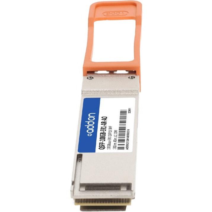 Addon Networks Qsfp-100Gb-Er1-Ar-Ao Network Transceiver Module Fiber Optic 100000 Mbit/S Qsfp28 1310 Nm