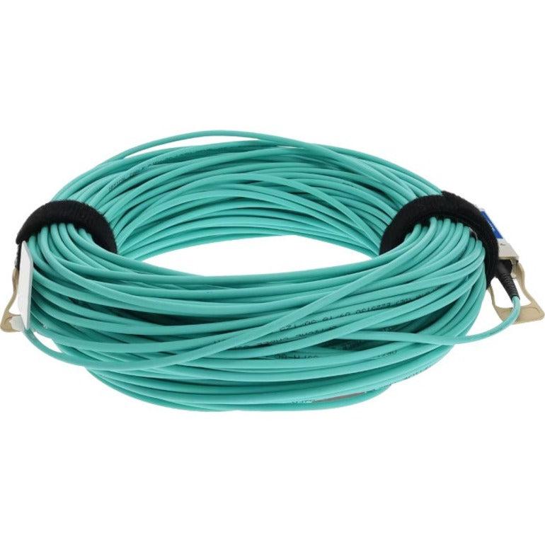 Addon Networks Qsfp-Otu4-Aoc30M-Ao Infiniband Cable 30 M Qsfp28 Turquoise