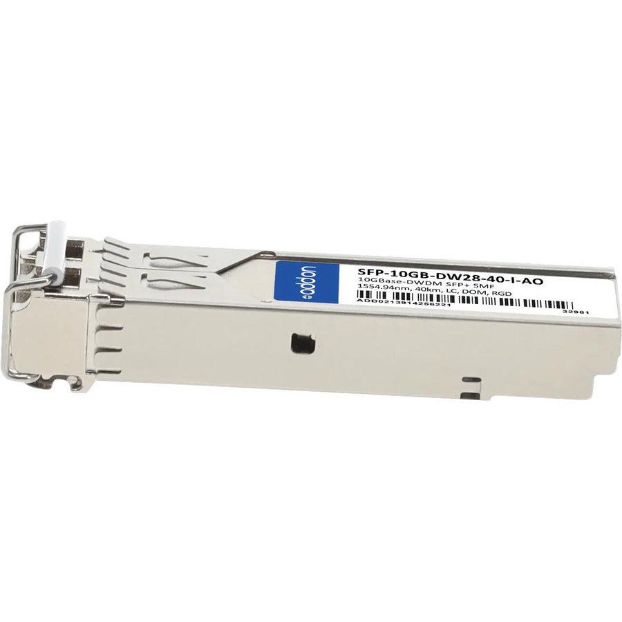 Addon Networks Sfp-10Gb-Dw28-40-I-Ao Network Transceiver Module Fiber Optic 10000 Mbit/S Sfp+ 1554.94 Nm