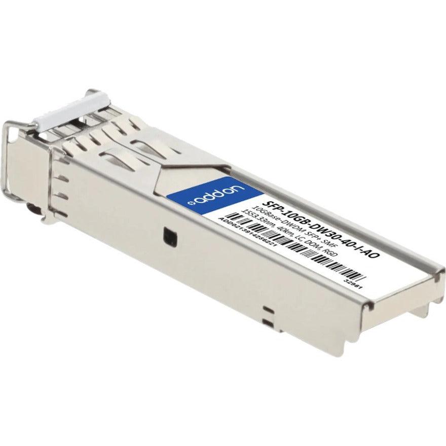 Addon Networks Sfp-10Gb-Dw30-40-I-Ao Network Transceiver Module Fiber Optic 10000 Mbit/S Sfp+ 1553.33 Nm