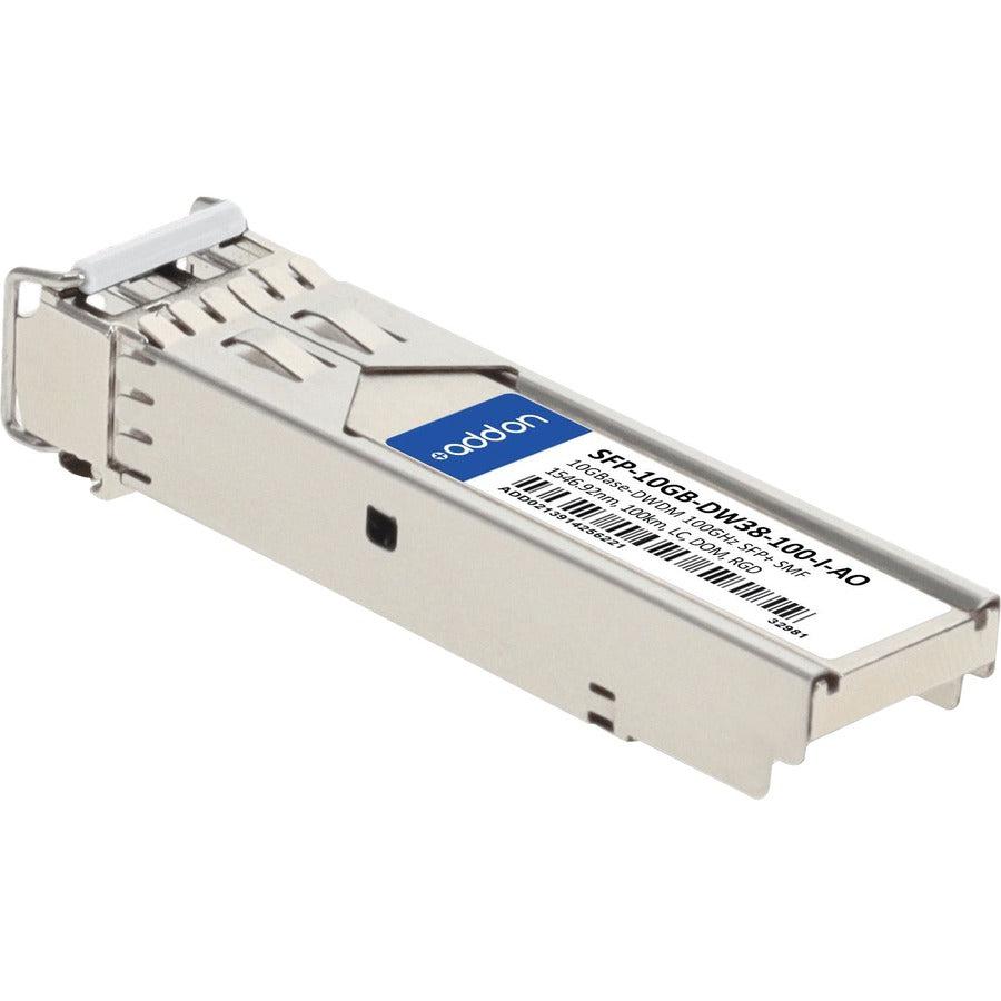 Addon Networks Sfp-10Gb-Dw38-100-I-Ao Network Transceiver Module Fiber Optic 10000 Mbit/S Sfp+ 1546.92 Nm
