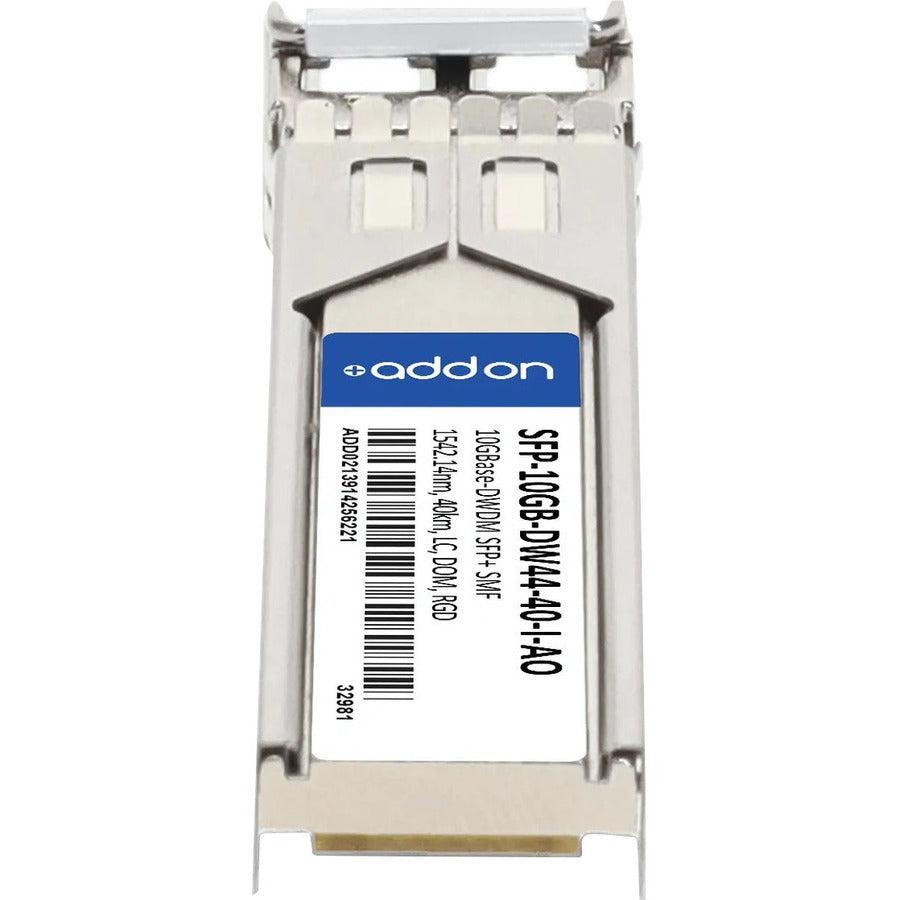 Addon Networks Sfp-10Gb-Dw44-40-I-Ao Network Transceiver Module Fiber Optic 10000 Mbit/S Sfp+ 1542.14 Nm