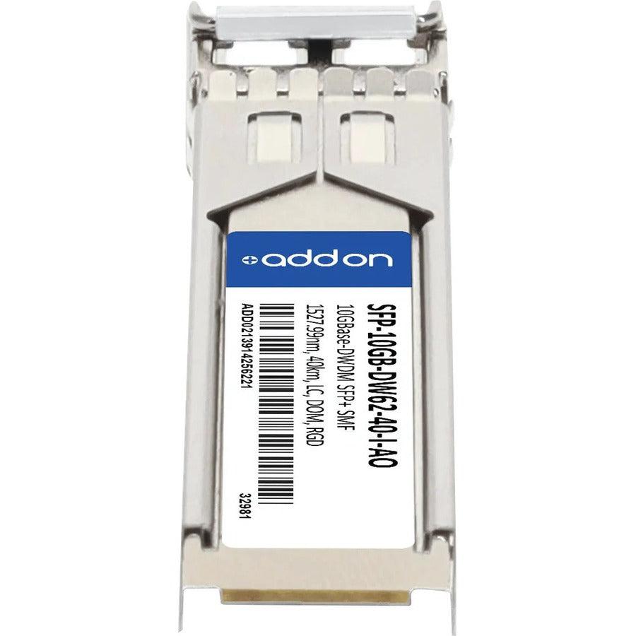 Addon Networks Sfp-10Gb-Dw62-40-I-Ao Network Transceiver Module Fiber Optic 10000 Mbit/S 1527.99 Nm