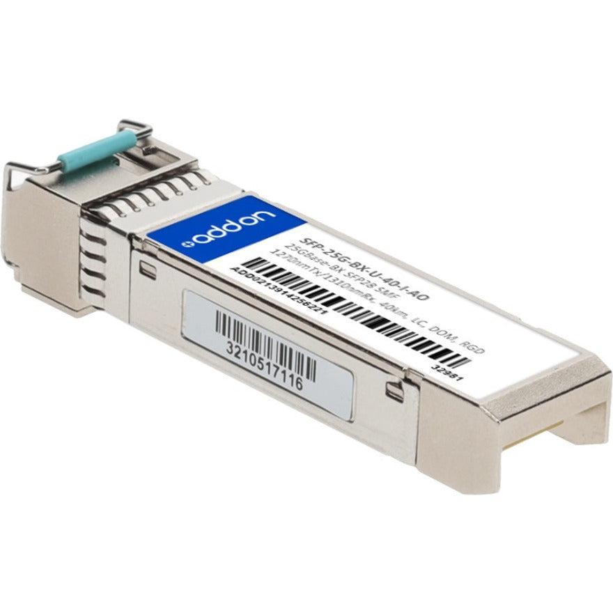 Addon Networks Sfp-25G-Bx-U-40-I-Ao Network Transceiver Module Fiber Optic Sfp28