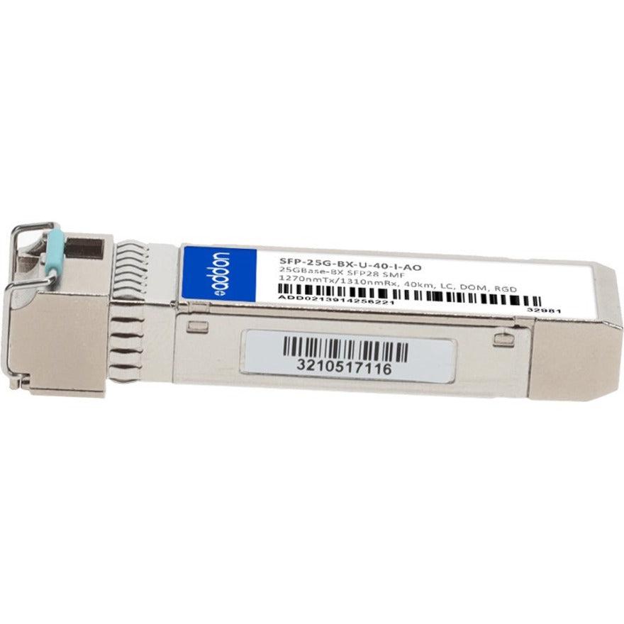 Addon Networks Sfp-25G-Bx-U-40-I-Ao Network Transceiver Module Fiber Optic Sfp28
