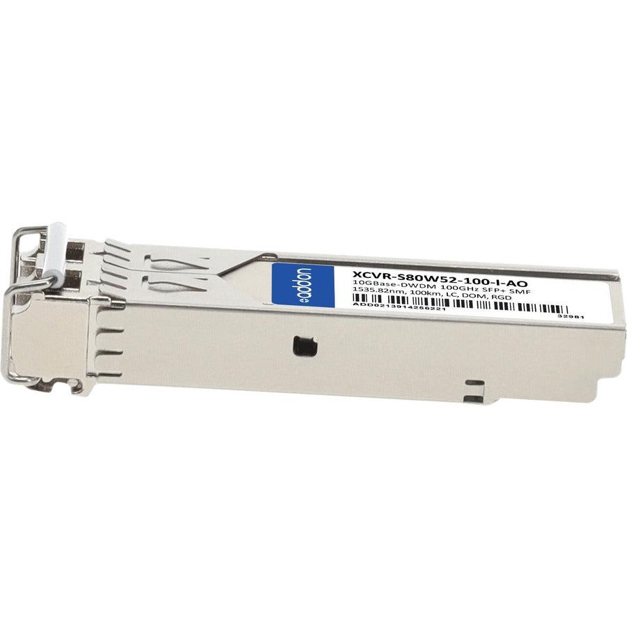 Addon Networks Xcvr-S80W52-100-I-Ao Network Transceiver Module Fiber Optic 10000 Mbit/S Sfp+ 1535.82 Nm