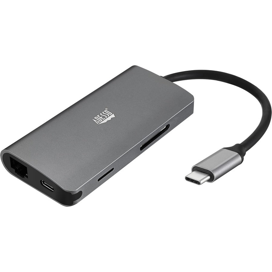 Adesso 8-in-1 USB-C Multi-Port Docking Station (TAA Compliant) AUH-4030