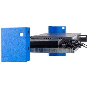 Adjustable Switch Shelf 2-Post Rack 1U - Cantilever Power Brick Tray | TecISoft 108-6899