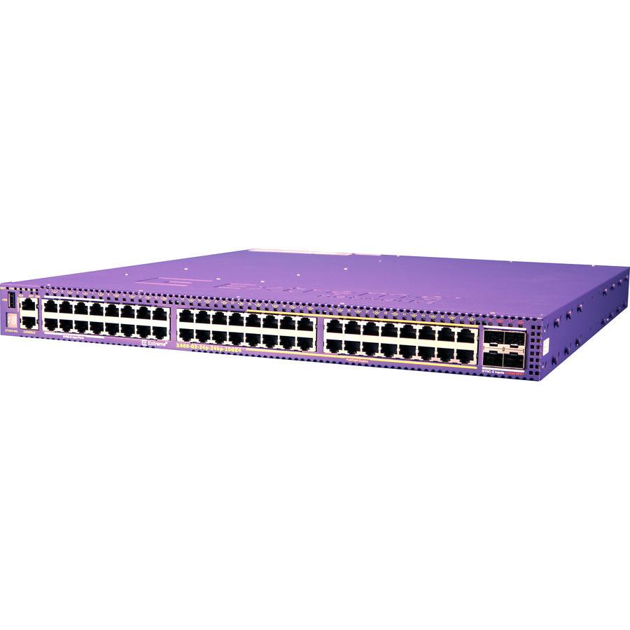 Advanced Aggregation Switch - Extreme Networks X460-G2-24p-24hp-10GE4-FB-TAA | TechSoft 16756T