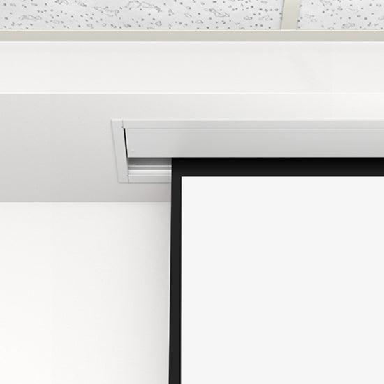 Advantage Electrol Motorized Front Projection Screen 52x92 Ceiling Recessed Matte White - Da-Lite 84326LS