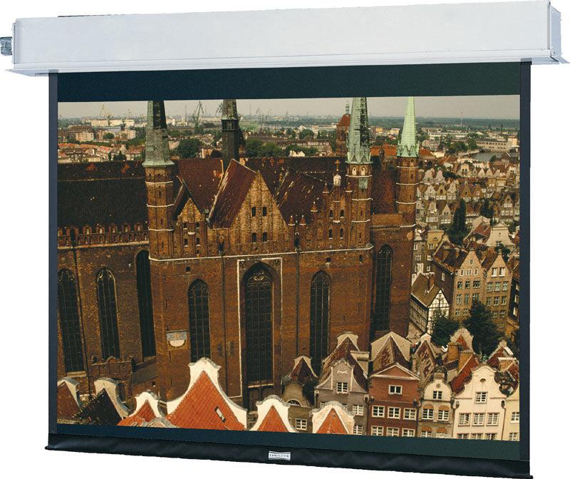 Advantage Electrol Motorized Front Projection Screen 52x92 Ceiling Recessed Matte White - Da-Lite 84326LS
