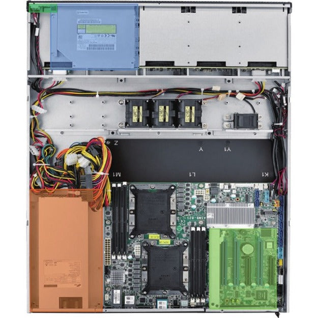 Advantech 1U Storage Chassis for EATX/ATX Server Board with 8 Hot-swap Drive Bays HPC-8108-65RA1