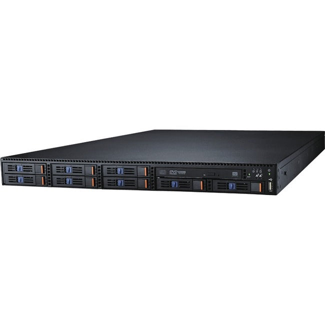 Advantech 1U Storage Chassis for EATX/ATX Server Board with 8 Hot-swap Drive Bays HPC-8108-65RA1