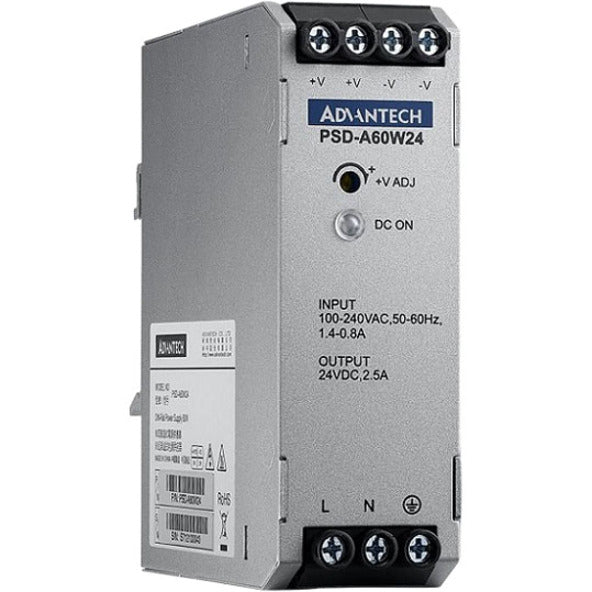 Advantech 60 Watts Compact Size DIN-Rail Power Supply PSD-A60W24