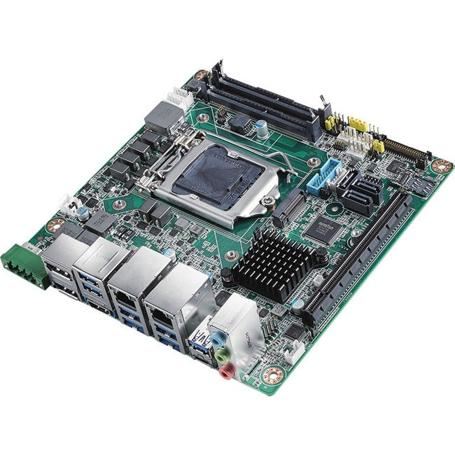 Advantech AIMB-276 Desktop Motherboard - Intel Q370 Chipset - Socket H4 LGA-1151 - Mini ITX AIMB-276G2-00A1E