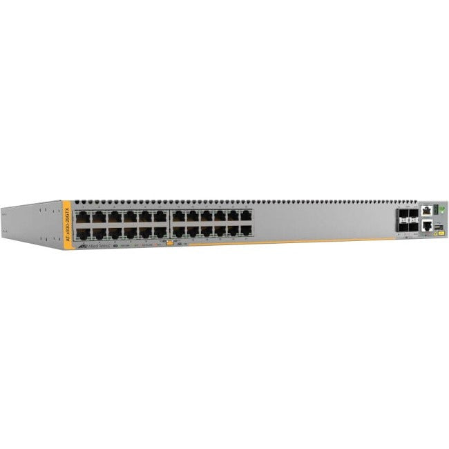 Allied Telesis 24-Port Gigabit Stackable Layer 3 Switch - Enterprise 10G Uplinks | TecISoft AT-X930-28GSTX-B91