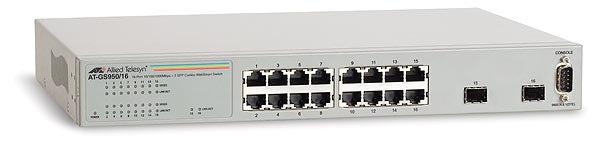 Allied Telesis AT-GS950/16-10 Websmart Switch - 16 Port Gigabit Ethernet | TecISoft