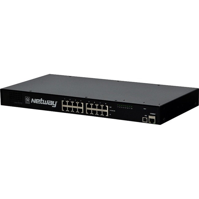 Altronix 8-Port Managed 802.3Bt Midspan Injecto