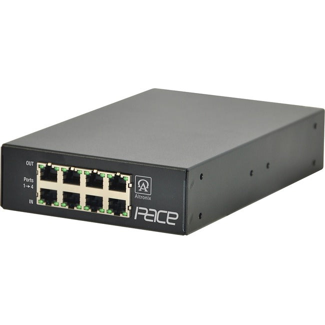 Altronix Four (4) Port Ip And Poe+ Over Extended Distance Cat5E Receiver