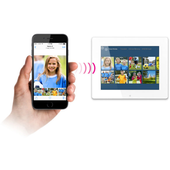 Aluratek AWDMPF8BB Digital Frame