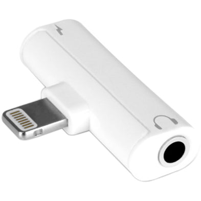 Aluratek Lightning + 3.5 mm Adapter For iPhone/iPad ADLA01F