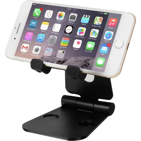 Aluratek Universal Adjustable Portable Foldable Smartphone and Tablet Stand AUCH05F
