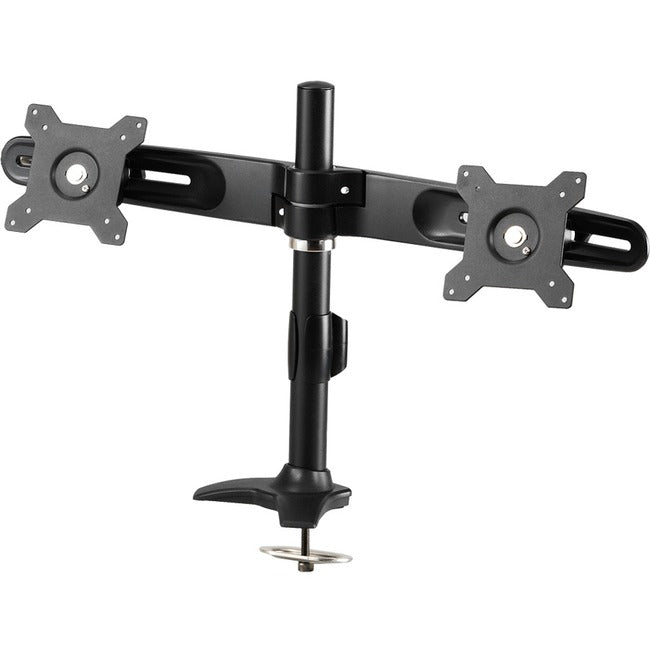 Amer Mounts Grommet Based Dual Monitor Mount for two 15-24" LCD/LED Flat Panel Screens" AMR2P