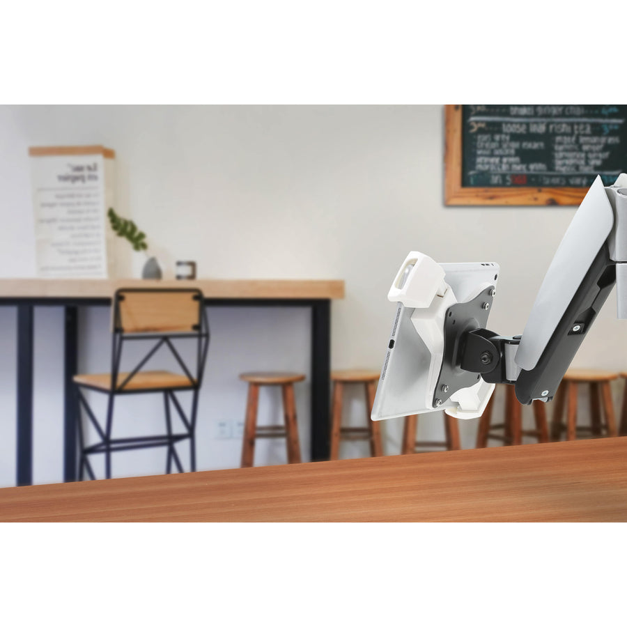 Amer Mounts Mounting Adapter for Tablet - Black, White EZPADVESA