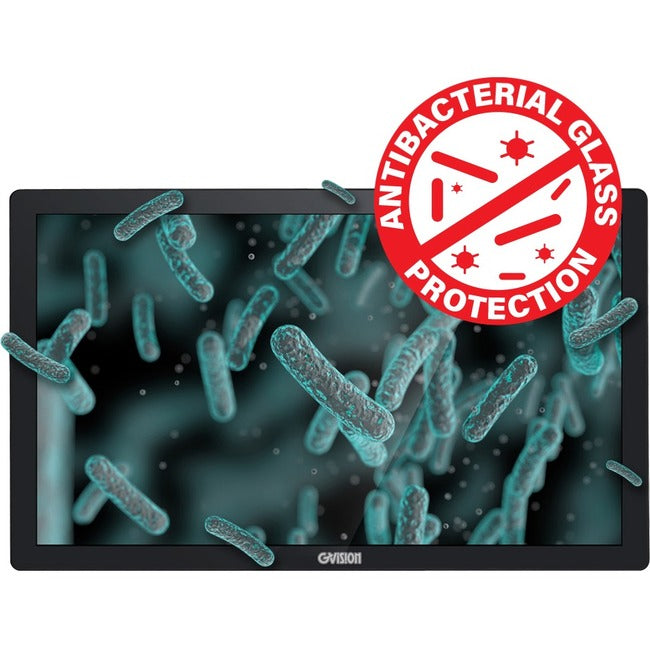 Antibacterial Touchscreen Monitor - 27" IP65 Medical Grade Display | Tecisoft AB27ZD-OV-45P0