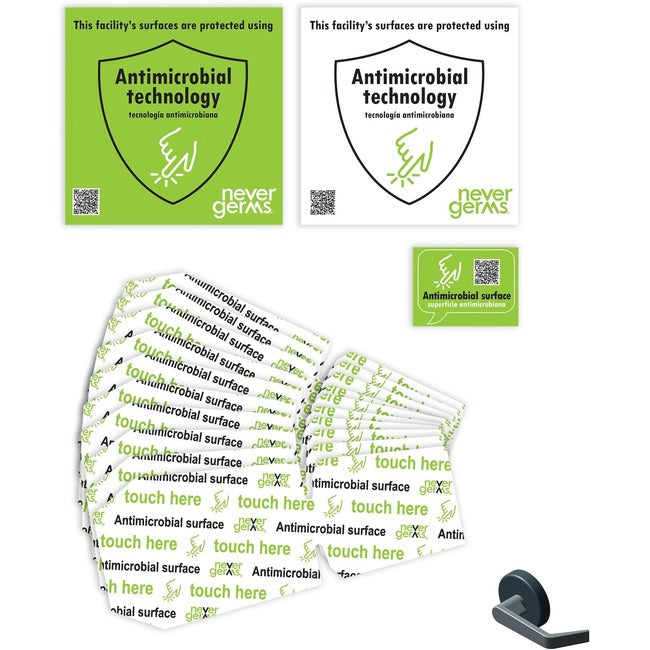 Antimicrobial Covers Door Handle Wrap ADA Style 1 RIGHT 37950660