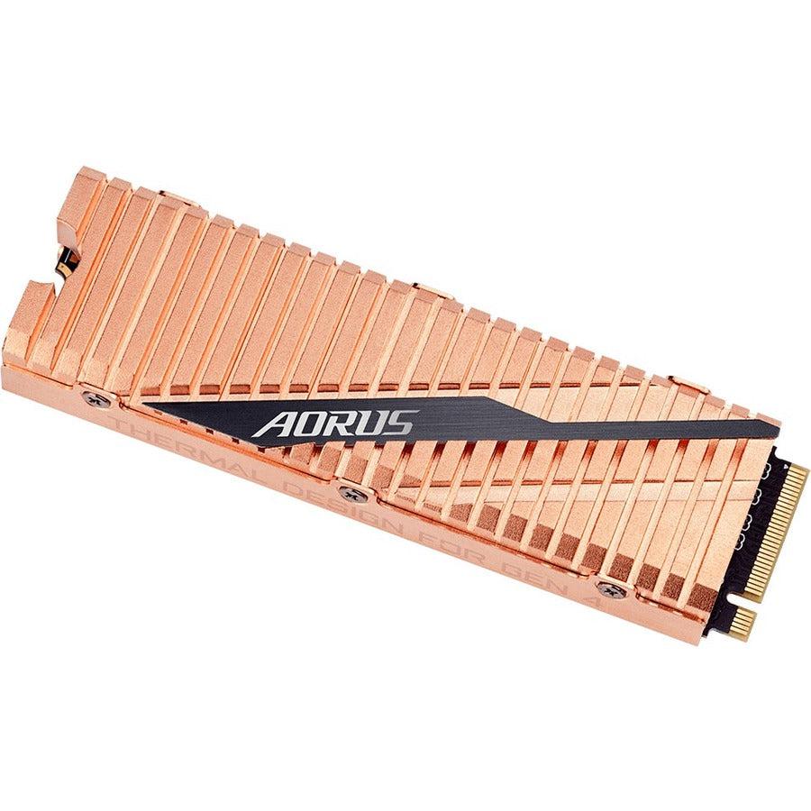 Aorus GP-ASM2NE6100TTTD 1000 GB Solid State Drive - M.2 2280 Internal - PCI Express NVMe (PCI Express NVMe 4.0 x4)
