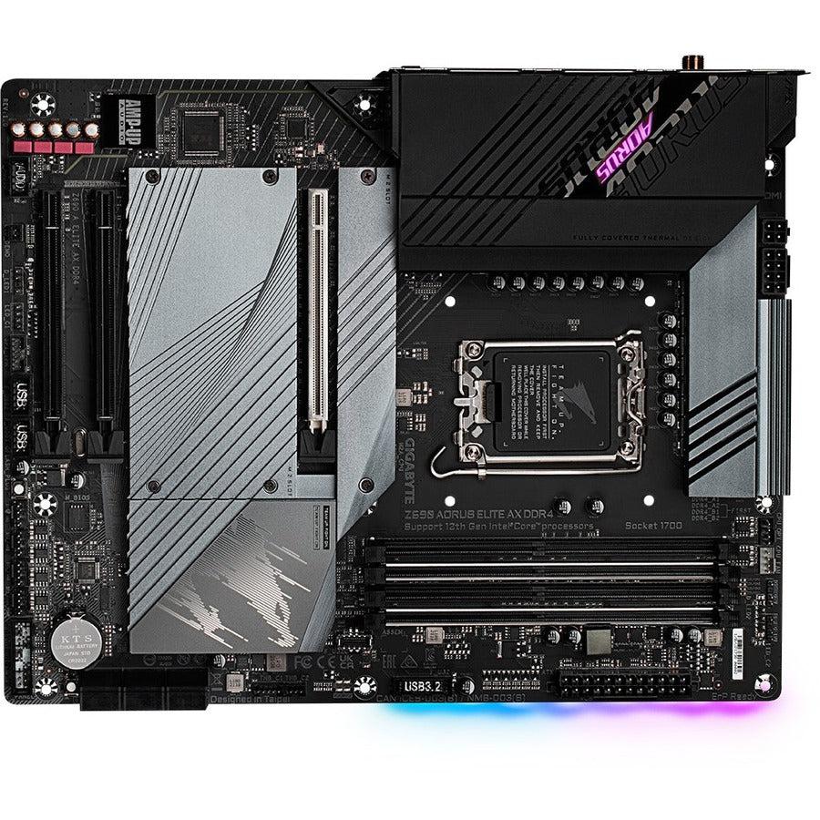 Aorus Z690 AORUS ELITE AX DDR4 Gaming Desktop Motherboard - Intel Z690 Chipset - Socket LGA-1700 - Intel Optane Memory Ready - ATX Z690 A ELITE AX DDR4