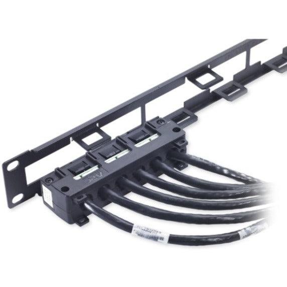 Apc 19Ft Cat6 Utp, 6X Rj-45 - 6X Rj-45 Networking Cable Black 5.79 M U/Utp (Utp)
