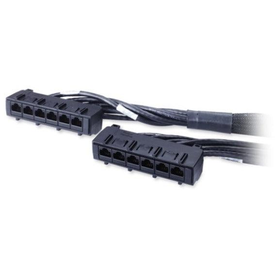 Apc 19Ft Cat6 Utp, 6X Rj-45 - 6X Rj-45 Networking Cable Black 5.79 M U/Utp (Utp)