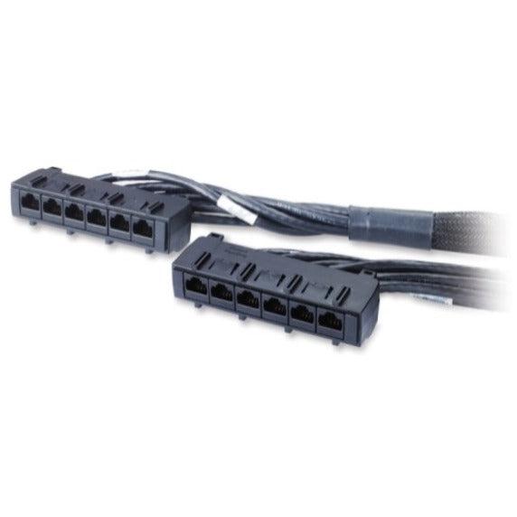 Apc 21Ft Cat6 Utp, 6X Rj-45 - 6X Rj-45 Networking Cable Black 6.4 M U/Utp (Utp)