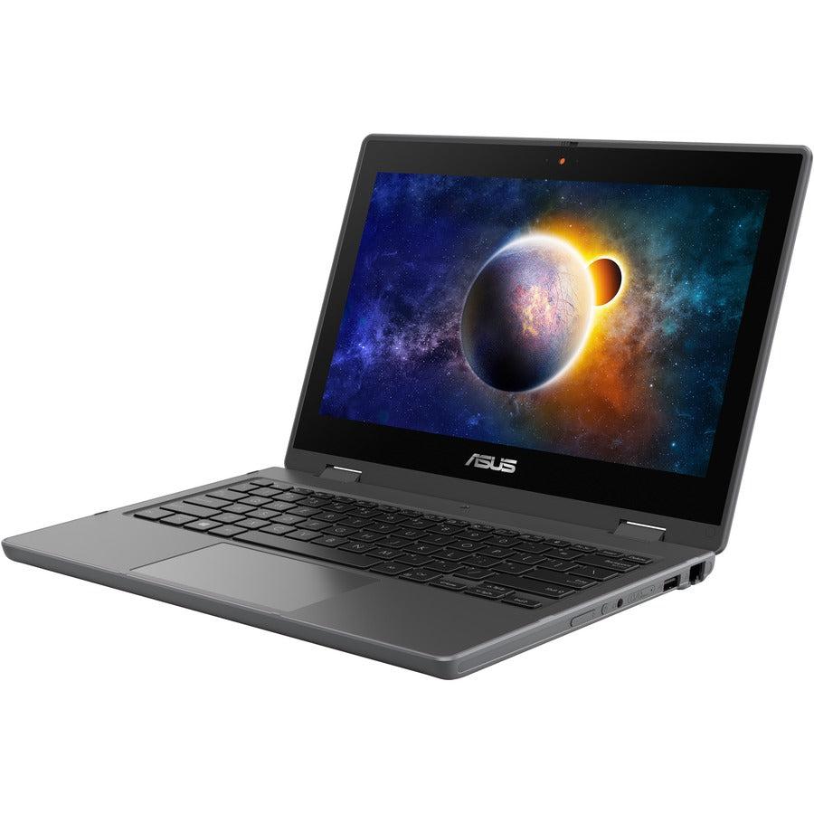Asus Br1100Fka-Xs04T 11.6 Inch Intel Celeron N4500 1.1Ghz/ 4Gb Ddr4/ 128Gb Emmc + Tpm/ Usb3.2/ Windows 10 Professional Notebook (Star Grey)