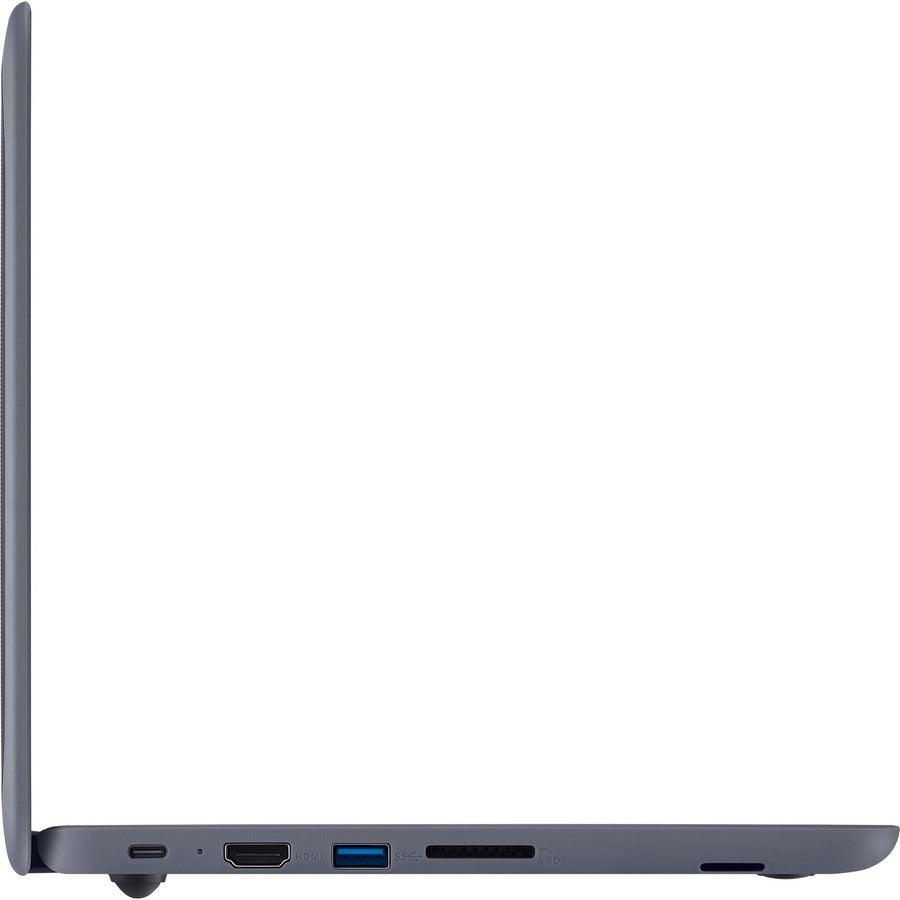 Asus Chromebook C203Xa-Ys02-Gr 11.6 Inch Mediatek Quad Core Mt8173C 1.7Ghz/ 4Gb Lpddr3/ 32Gb Emmc/ Gx6250/ Usb3.1/ Chrome Os Notebook (Dark Grey)