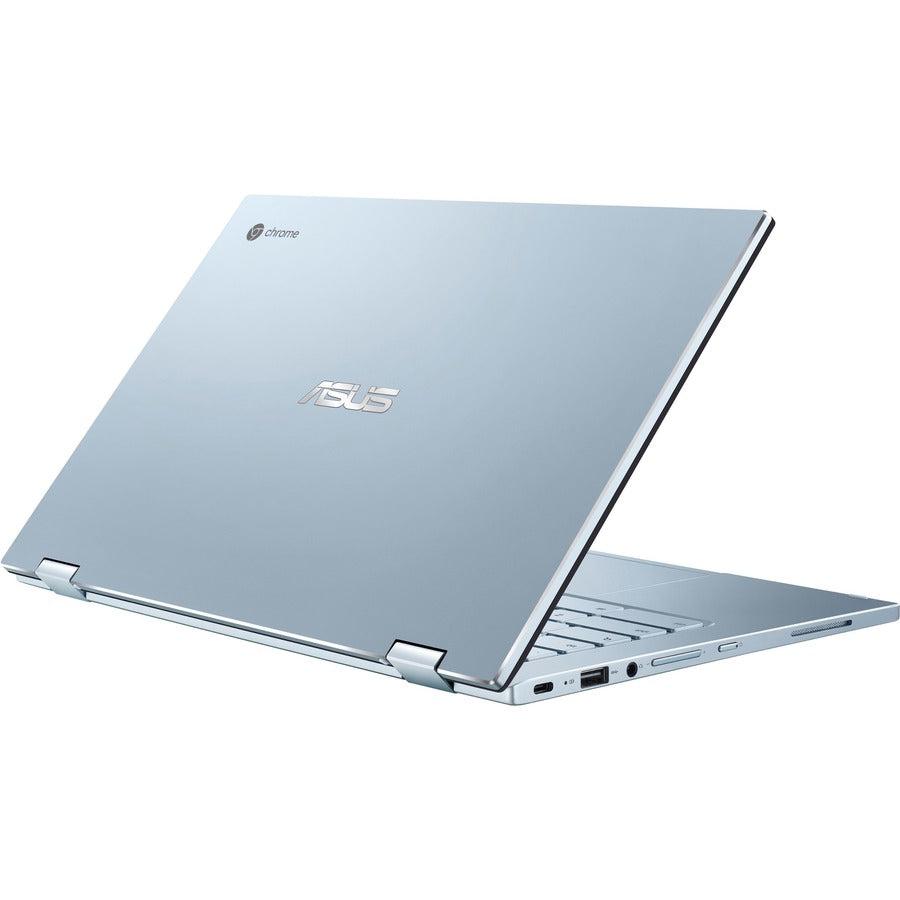 Asus Chromebook Flip C433Ta-Ys388T 14.0 Inch Intel Core M3-8100Y 1.1Ghz/ 8Gb Lpddr3/ 128Gb Emmc/ Usb3.2/ Chrome Os Notebook (Silver)