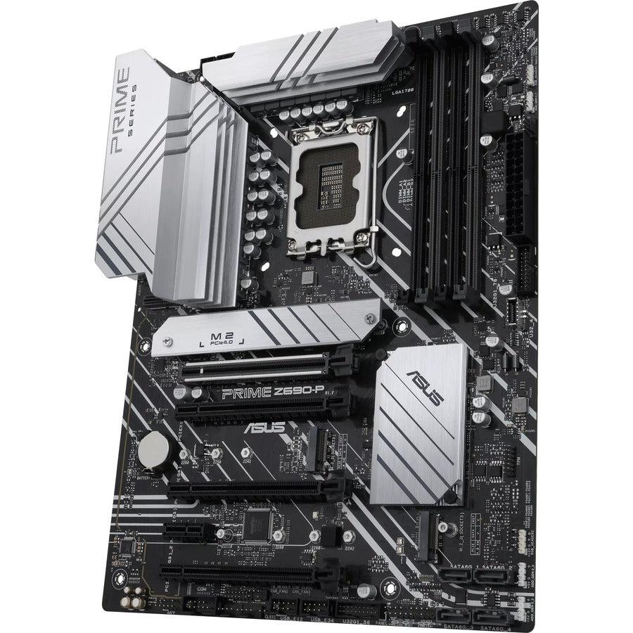 Asus Prime Z690-P Desktop Motherboard - Intel Z690 Chipset - Socket LGA-1700 - Intel Optane Memory Ready - ATX