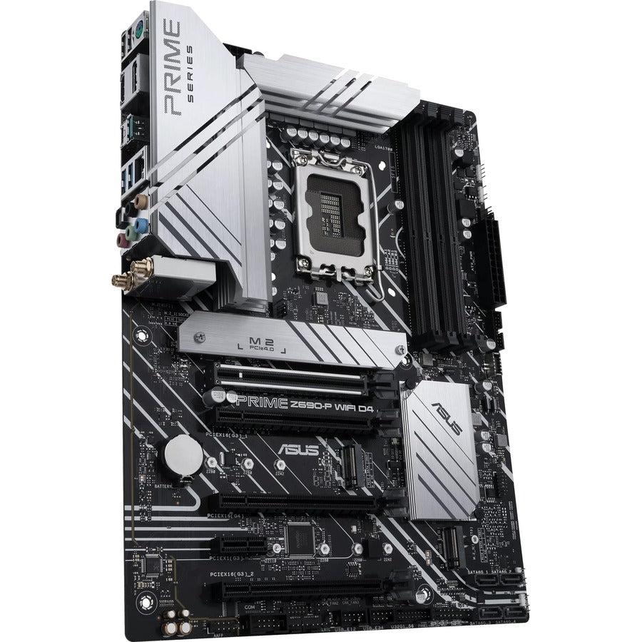 Asus Prime Z690-P Wifi D4 Socket Lga1700/ Intel Z690/ Ddr4/ Wifi & Bluetooth/ Sata3&Usb3.2/ M.2/ Atx Motherboard