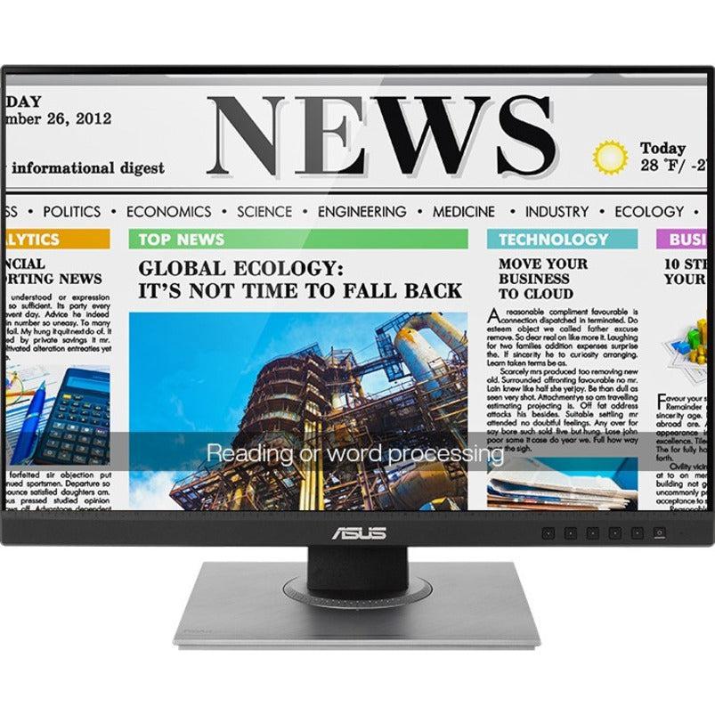 Asus ProArt PA248QV 24 Class WUXGA LCD Monitor - 16:10 - Black"
