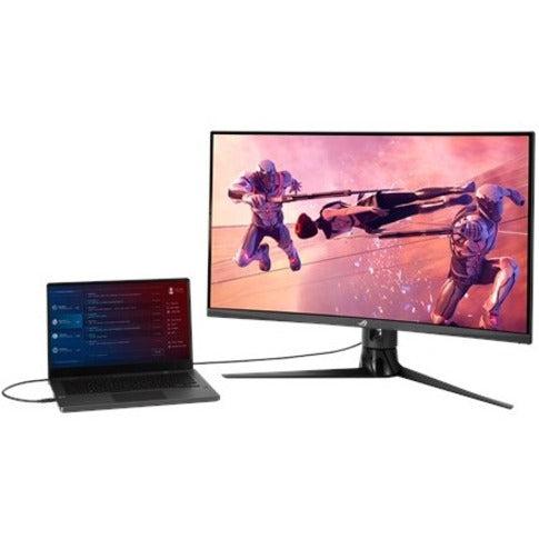 Asus Rog Strix Xg32Vc 31.5 Inch Widescreen 3,000:1 1Ms Hdmi/Displayport/Usb Led Hdr10 Monitor